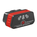 Ferramenta de diagnóstico OBD2 V1.5 Bluetooth 5.0 para Android e iOS Verificação automática do motor Leitura de códigos de erro Diagnóstico 3
