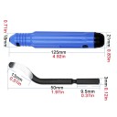 Ferramenta manual de desbarbagem NB1100 Remoção de arestas Metal Plástico Alumínio Cabo ergonómico Lâmina intercambiável Cortes limpos 3