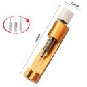 Ferramenta para encurtar braceletes de relógio em metal 64x14x13 mm com largura ajustável de 31 mm 4