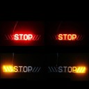 Feu arrière LED autocollant avec clignotants pour moto 3