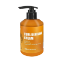 Feuchtigkeitscreme für lockiges und welliges Haar 280 ml Arganöl Anti-Frizz Glanz und Volumen Tiefenpflege Pflege für trockenes Haar 1