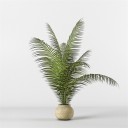 Feuille décorative artificielle 2
