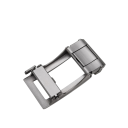 Fibbia automatica da uomo in lega di metalli per cintura in pelle 3,3–3,5 cm Fibbia intercambiabile Fibbia metallica elegante per cinture formali e casual 2