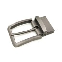 Fibbia per cintura classica con un gancio Larghezza 35 mm Fibbia in metallo in lega di zinco Fibbia intercambiabile per cintura Stile universale Accessori fai-da-te 3