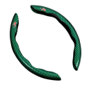 Fibră de carbon anti-alunecare volan capac interior auto capac protector decorare auto stil modern accesorii volan 6