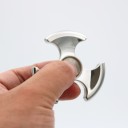 Fidget spinner prateado 3