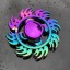 Fidget spinner rainbow E72 1