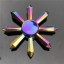 Fidget Spinner Regenbogen A2218 2