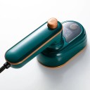 Fier de călcat mini cu abur, cu cap rotativ, verde sau alb, 170°C, călcat cu abur, priză UE, rezervor de 50 ml 5