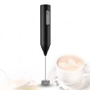 Fierbător de lapte manual 3 viteze Încărcare USB-C Lungime 23 cm Bătaie spirală din oțel inoxidabil Funcționare silențioasă Pentru cafea și ouă 1