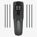 Fietsmodderbescherming 29 x 9 cm Universele voor- of achtermodderbescherming Bescherming tegen modder en water voor stads- en offroadritten 1