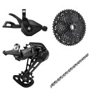 Fietsversnellingsset 11 versnellingen 11–50T legering derailleur cassette ketting voor mountainbike en rijden in heuvelachtig terrein 1