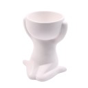 Figura de palo en maceta decorativa 3