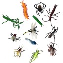 Figuras de insetos 12 unid 2