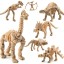 Figuren Dinosaurierskelette 12-tlg 4