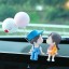 Figuri fată și băiat cu baloane 1