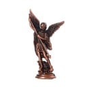 Figurina creștină a sfântului Mihail 8 x 4,2 cm Aliaj metalic Statuetă religioasă a arhanghelului Decorațiune pentru altar simbol protector 5