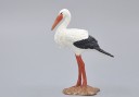 Figurina di cicogna bianca per bambini a partire dai 4 anni Realizzazione realistica con base Materiale PVC Dimensioni 7,5 x 8,5 cm Per giocare 2