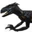 Figurina dinozaur negru 15 cm 2