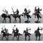 Figurine de cavaleri - dimensiune 8 cm - pachet 28 buc 2