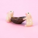Figurine décorative de lapin 2