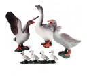 Figurine di oche 4 pz 1