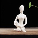 Figurine en céramique de yogi 11