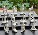 Figurine en céramique de yogi 1
