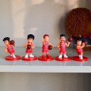 Figurine squadra di basket 5 pezzi 8