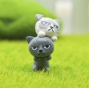 Figurines de chats fâchés - 6 pcs 8