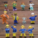Figurines de pompiers 12 pcs 4