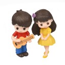 Figurines décoratives garçon et fille 5