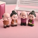 Figurines décoratives grand-père et grand-mère 1