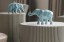 Figurka dekoracyjna słonia 2 szt 6