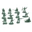 Figurki Żołnierza - 12 pozycji - opakowanie 100 sztuk 3