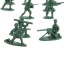 Figurki Żołnierza - 12 pozycji - opakowanie 100 sztuk 5