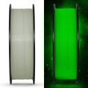 Filament PLA 1,75 mm 200 g Alb în timpul zilei și strălucitor verde în noapte filament care luminează pentru imprimarea 3D a decorațiunilor 1