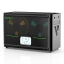 Filamentdroger 460 x 220 x 310 mm Voor 4 spoelen van 1 kg Voor draden 1,75 en 2,85 en 3 mm Met PTFE buisjes Zwart Voor 3D printen van PLA en PETG 5