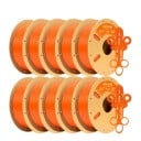 Filamento PETG-GF con fibra di vetro 1,75 mm 10 kg Tolleranza ±0,03 mm Ugello 250-280 °C Per stampe resistenti e dimensionalmente stabili e stampa 3D 6