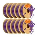 Filamento PETG-GF con fibra di vetro 1,75 mm 10 kg Tolleranza ±0,03 mm Ugello 250-280 °C Per stampe resistenti e dimensionalmente stabili e stampa 3D 2