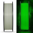 Filamento PLA 1,75 mm 200 g Blanco de día y verde fosforescente de noche hilo que brilla en la oscuridad para impresión 3D decoraciones 1