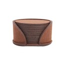 Filc poháralátok kerek hőálló 10 × 10 × 0,3 cm filc asztalvédő poharak, kávé és tea számára étkezőasztalra 4