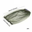 Filet anti-insectes pour la tête et le cou 45x33 cm Moustiquaire de protection Tissu fin et respirant Camping Pêche Randonnée Travail en plein 4