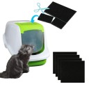 Filtre pour litière de chat 6 pcs 2
