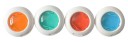 Filtri colorati per obiettivo per Fujifilm Instax Mini 7S 7 8 8+ e 9 Set da 4 pezzi in rosso, blu, verde e arancione in plastica ABS 2