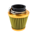 Filtro de ar para motocicleta com tubo de 38 mm Altura de 8 cm Filtro desportivo universal para motocicletas Scooters ATV Quad Peças 4