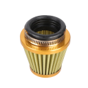 Filtro de ar para motociclos com tubo de 45 mm Altura 8 cm Filtro desportivo universal para admissão de motor Scooter ATV Quad Peça 5