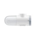 Filtro para torneira com filtragem de 5 etapas 0,1 μm 145,7×66×67 mm carvão ativado branco para tratamento doméstico de água potável 1