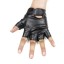 Fingerlose Kinderhandschuhe aus Leder 2