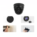 Finta telecamera di sicurezza CCD con LED rossa lampeggiante Simulazione del sistema di telecamere Contro i furti Casa Ufficio Sicurezza 4
